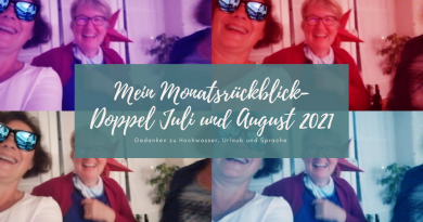 Beitragsbild Blogbeitrag Monatsrückblick Juli und August