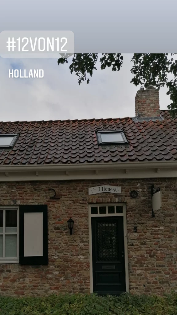 Typisches Holland-Häuschen